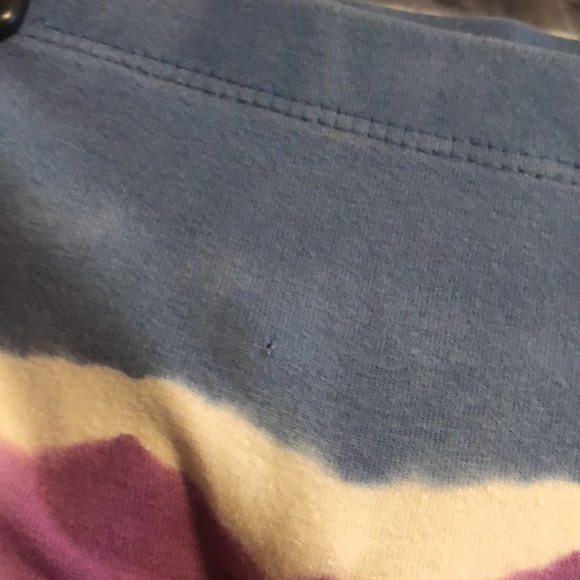 SoLow x Free People Movement tie dye cycle shorts Sz M FLAWED - Picture 6 of 7